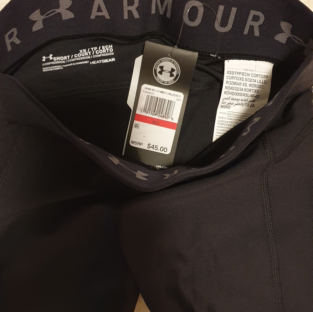 Under Armour Heatgear Leggings, XS
